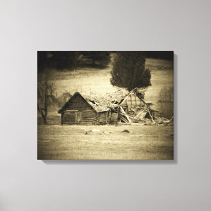 Toile Le temps passe par djoneill