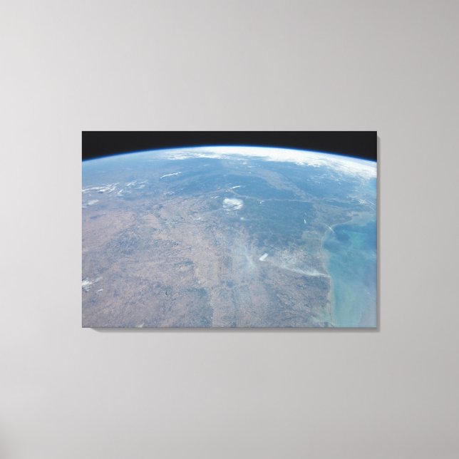 Toile Le Texas Panoramique Et Le Golfe Du Mexique (Recto)