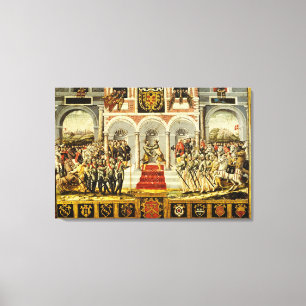 Toile Le Traité de Cateau-Cambresis