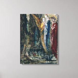 Toile Le travail et les anges, c.1890