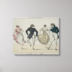 Toile Le "Trenis" quadrille, plaquent 19 de 'Le Bon Genr