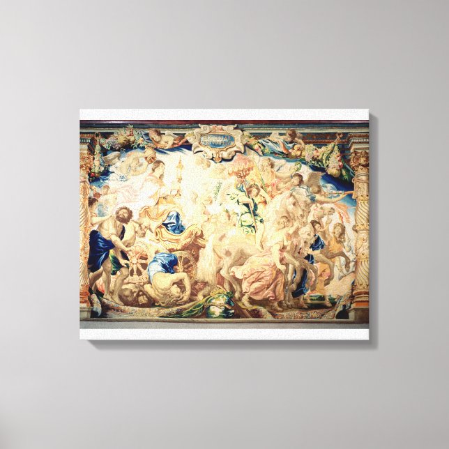 Toile Le triomphe de l'Eucharistie (Recto)