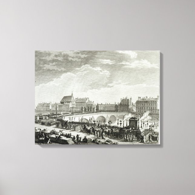 Toile Le triomphe de Voltaire (Recto)