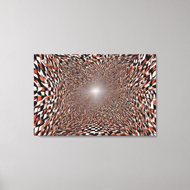 Toile Le trou du lapin (Recto)