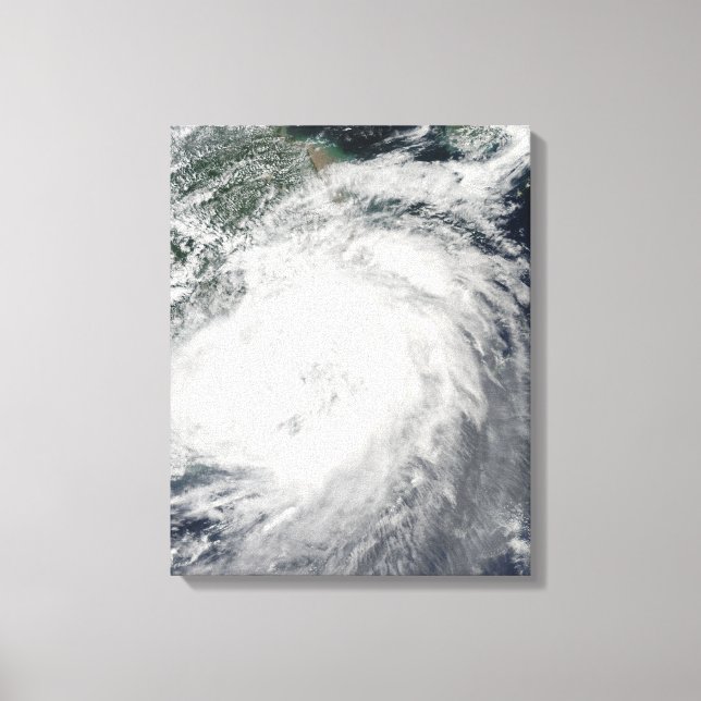 Toile Le typhon Morakot sur la Chine (Recto)