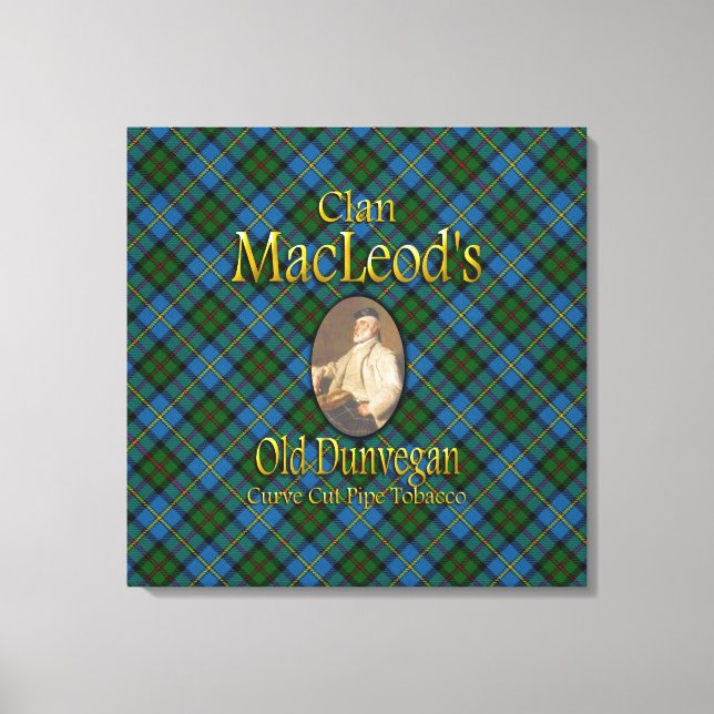 Toile Le vieux tabac Dunvegan de Clan MacLeod (Recto)