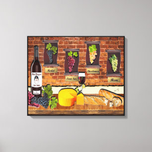 Toile Le vignoble de Beko
