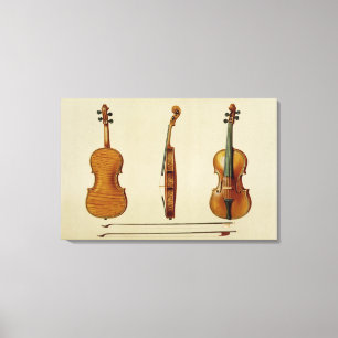 Toile Le violon de Hellier fait par Antonio Stradivarius