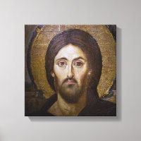 LE VISAGE SAINT DE L'ICÔNE SACRÉ DE JÉSUS