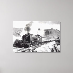 Toile L'Ecossais royal, locomotive interurbaine