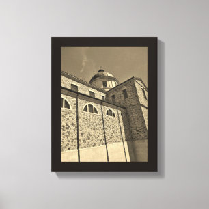 Toile L'église de La Crosse