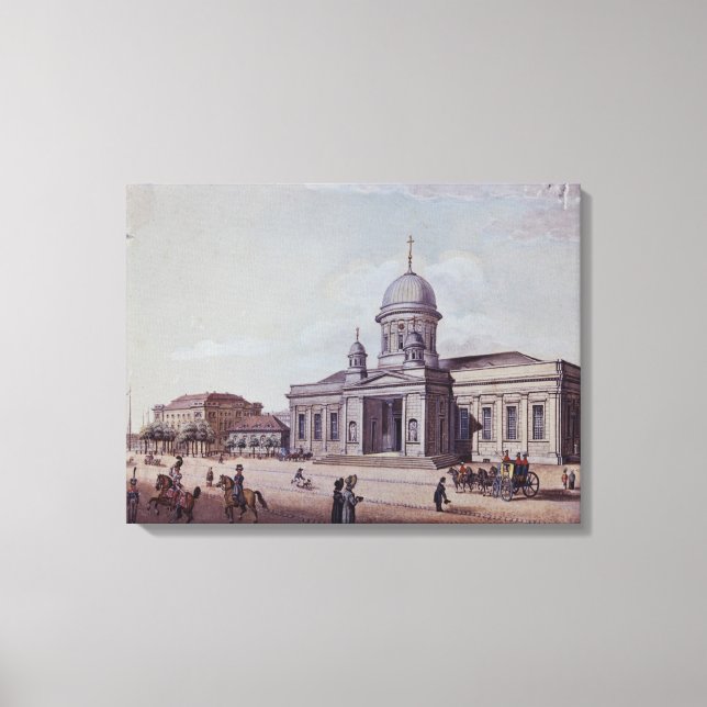 Toile L'église du Château et de la Cathédrale, Berlin (Recto)