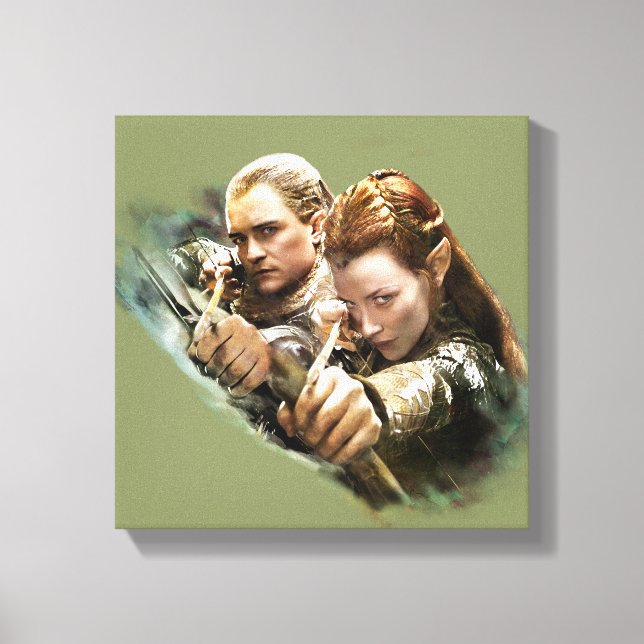 Toile LEGOLAS GREENLEAF™ et TAURIEL™ Graphic (Recto)