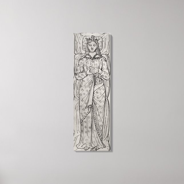 Toile L'éléanor de l'Aquitaine (Recto)