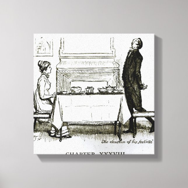 Toile L'élévation de ses sentiments (Recto)