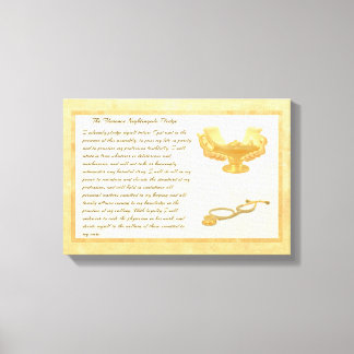 Toile L'engagement de Florence Nightingale