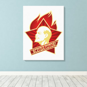 Toile Lénine, URSS, CCCP, Union soviétique, Communisme