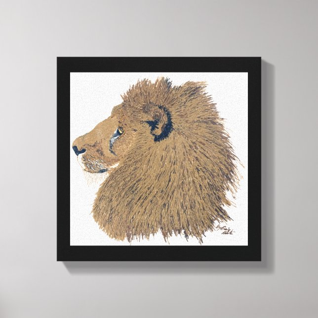 Toile leo le lion (Recto)