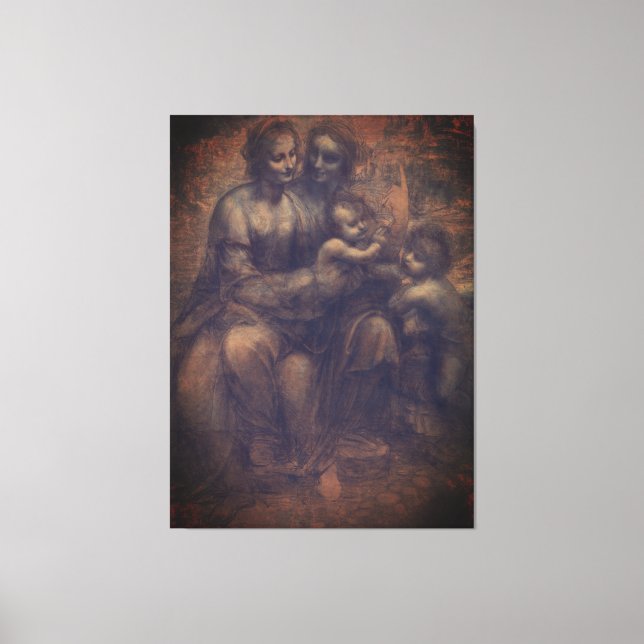 Toile Léonard de Vinci Burlington (Recto)