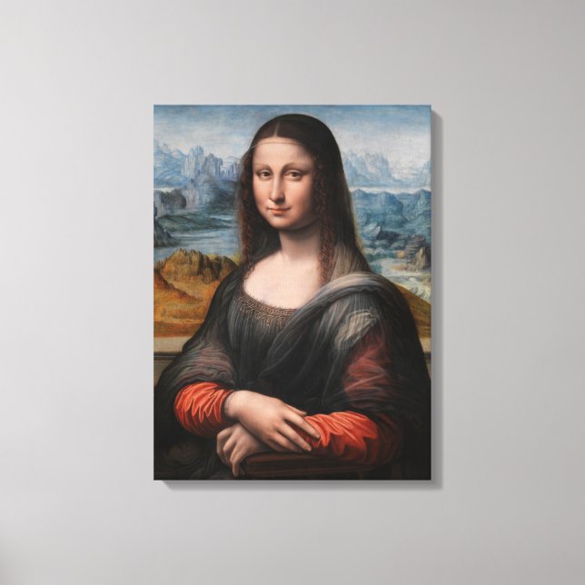 Toile Léonard de Vinci | Lisa (Recto)