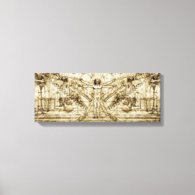 Toile Leonardo Da Vinci (Recto)