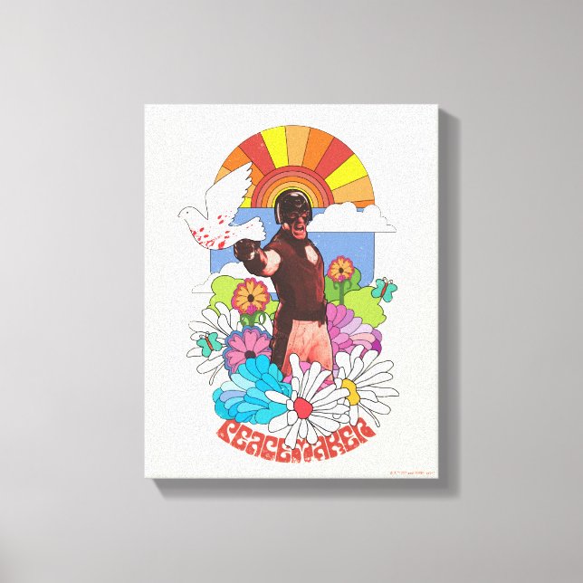 Toile L'équipe du suicide | Fleurs et soleil Peacemaker (Recto)