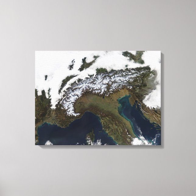 Toile Les Alpes 4 (Recto)