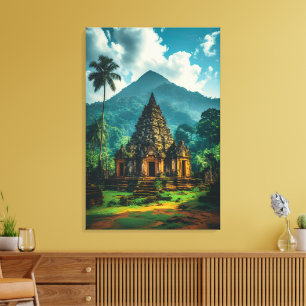 Toile Les anciens candi des collines