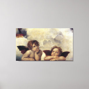 Toile Les anges de Raphaël