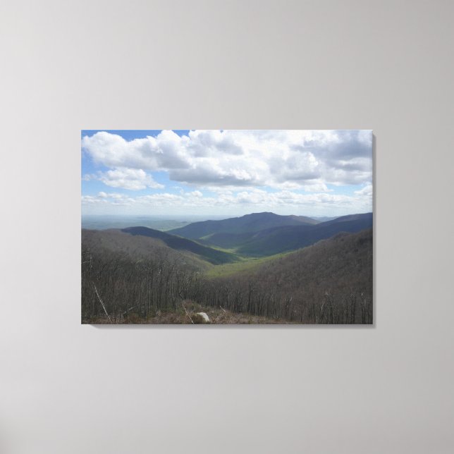 Toile Les Appalaches au printemps (Recto)