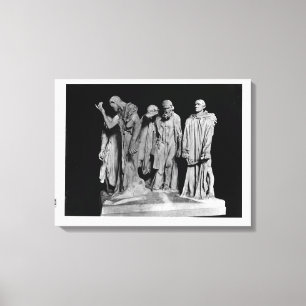 Toile Les Burghers de Calais, 1889