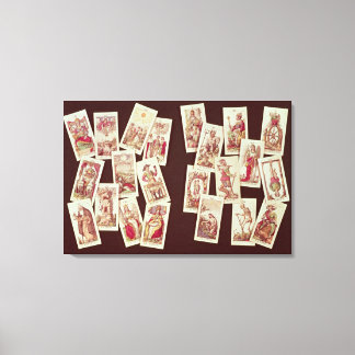 Toile Les cartes tarot du Major Arcana