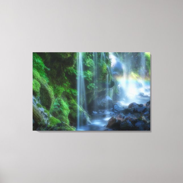 Toile Les cascades | Shinmata Ravine, Japon (Recto)