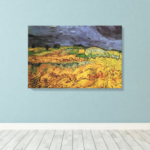 Toile Les Champs de Vincent van Gogh