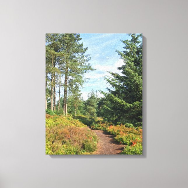 Toile Les collines Lickey (Recto)