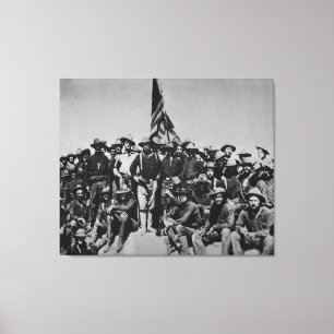Toile Les colts Teddy Roosevelt Rough Riders 1898 du