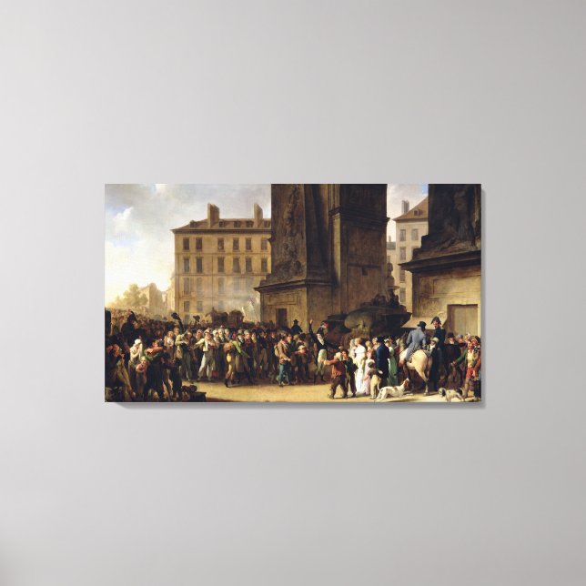 Toile Les Conscripts de 1807 (Recto)