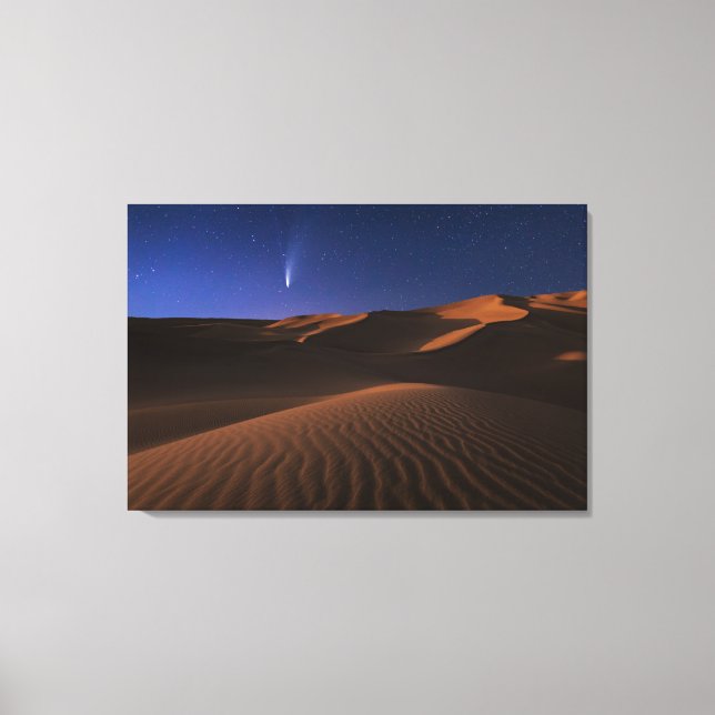 Toile Les déserts | Galaxie de dune de sable (Recto)