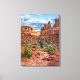Toile Les déserts Parc national des Arches, Utah