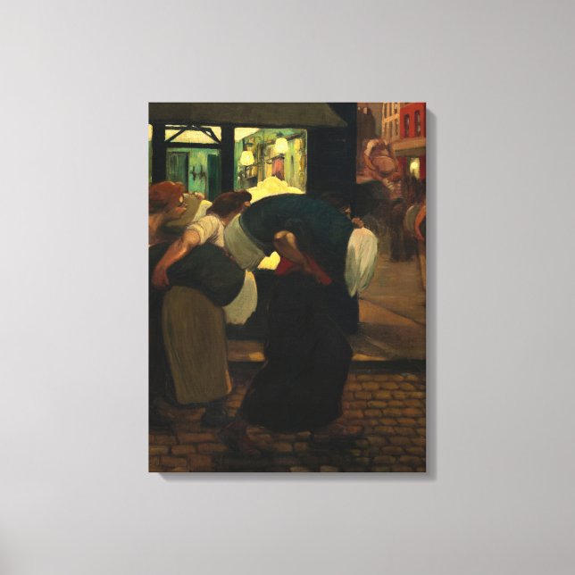 Toile Les Détentions, 1899 par le théophile Steinlen (Recto)