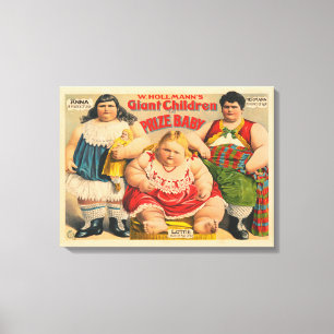 Toile Les enfants géants de W. Hollmann et bébé prix.
