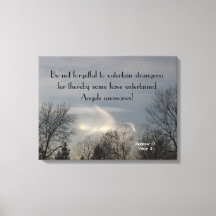 TOILE LES ÉTRANGERS PEUVENT ÊTRE ANGELS CANVAS IMPRIMER