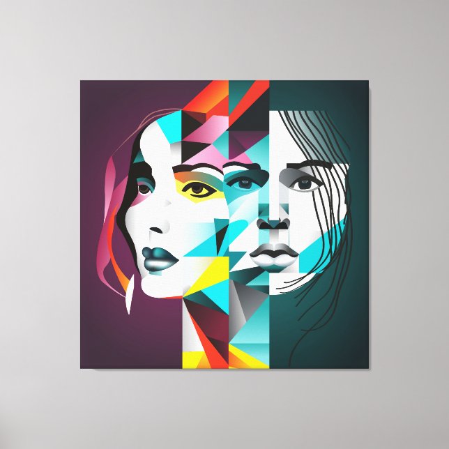 Toile Les femmes face (Recto)