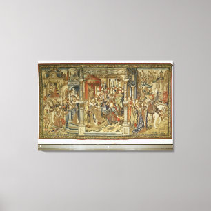 Toile Les fils Amnon et Absalom de David déclarent la