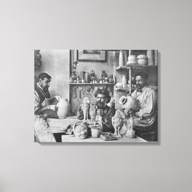 Toile Les frères Martin dans le studio du Southall (Recto)