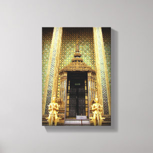 Toile Les Gardiens Du Palais D'Or Thaïlande Photo