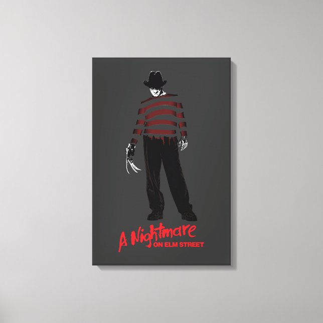 Toile Les Griffes de la nuit | Freddy Krueger (Recto)