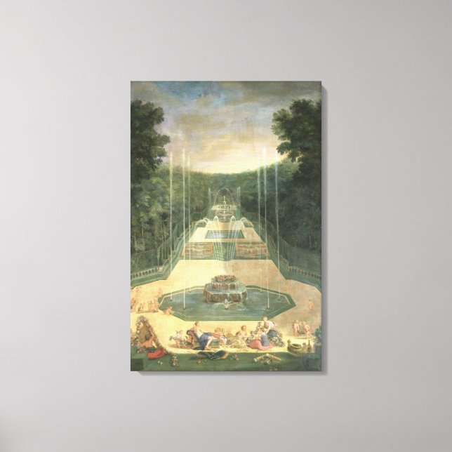 Toile Les Groves de Versailles (Recto)
