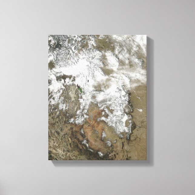 Toile Les hauts sommets des Rocheuses (Recto)