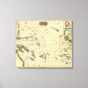 Toile Les îles du Pacifique